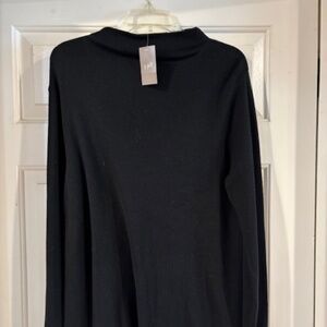 J.Jill (NWT) black sweater, long sleeve- 1X